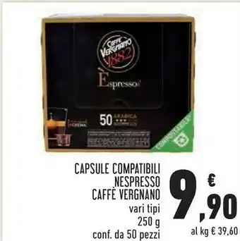 Conad Superstore Nespresso Cialde caffè offerta