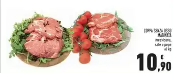 Conad Coppa Senza Osso Marinata Messicana, Sale E Pepe offerta