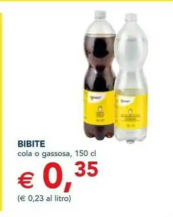 Esselunga Smart Bibite Cola O Gassosa 150 Cl offerta