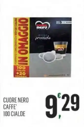 Vibian Cuore Nero Caffè 100 cialde offerta