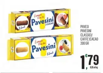 Pavesi Pavesini classici/caffè/cacao 200 gr
