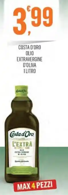 Costa d'Oro Olio Extravergine d'oliva 1 litro