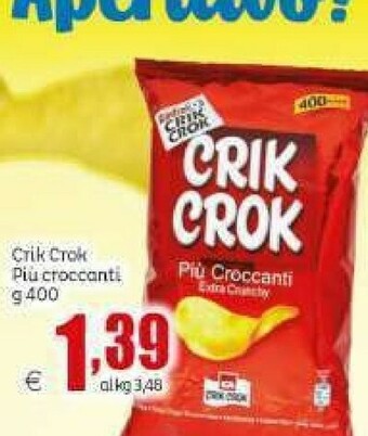 Elite Crik crok Snack offerta