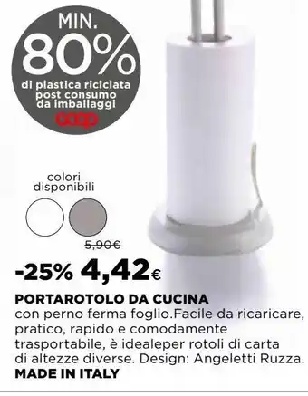 Coop Portarotolo da cucina offerta