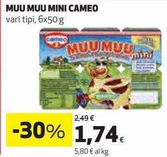 Ipercoop Muu muu mini cameo offerta