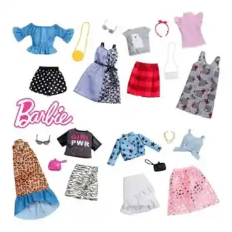 Paniate Barbie abiti fashion 2 outfit offerta
