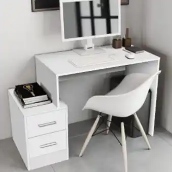 Scrivania cm.115x50 bianca