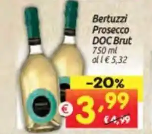 Bertuzzi Prosecco DOC Brut 750 ml