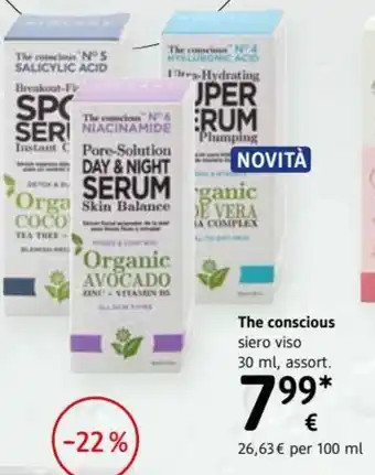 dm drogerie markt The conscious siero viso 30 ml offerta