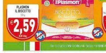 Supermercati Agorà Plasmon Biscotti offerta