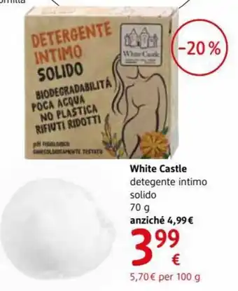 dm drogerie markt White Castle detergente intimo offerta