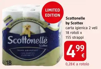 dm drogerie markt Scottonelle by Scottex 18 rotoli offerta