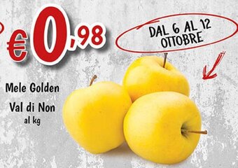 èccoMI Mele Golden Val di Non offerta
