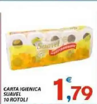 Vivo Supermercati Carta Igienica Suavel 10 Rotoli offerta