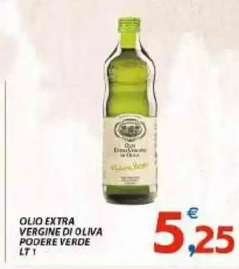 Vivo Supermercati Olio Extra Vergine Di Oliva Podere Verde 1 Lt offerta