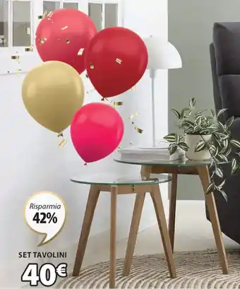 Set Tavolini