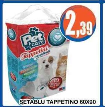 Giunigor Setablu Tappetino 60x90 offerta