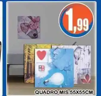 Quadro Mis. 55 x 55 cm