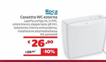 Bricocenter Cassetta wc esterna offerta