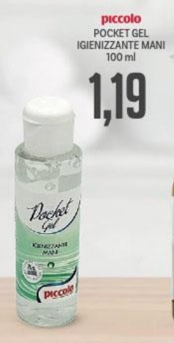 Piccolo Pocket Gel Igienizzante mani 100 ml