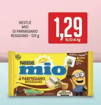 Supermercati Piccolo Nestlé Mio di Parmigiano reggiano - 125 g offerta