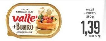Supermercati Piccolo Valle' +Burro 250 g offerta