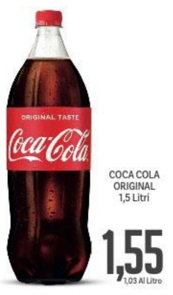 Supermercati Piccolo Coca Cola Original 1,5 litri offerta