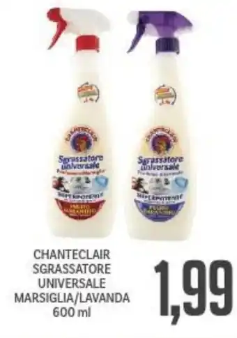 Supermercati Piccolo Chanteclair Sgrassatore Universale Marsiglia/lavanda 600 ml offerta
