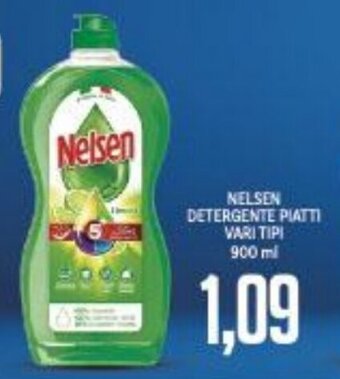 Supermercati Piccolo Nelsen Detergente Piatti vari tipi 900 ml offerta
