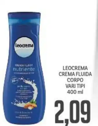 Leocrema Crema Fluida Corpo vari tipi 400 ml