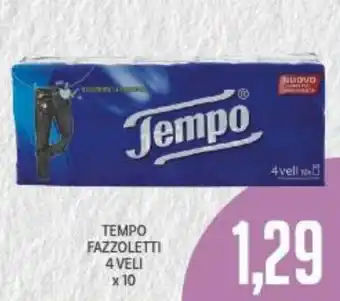 Supermercati Piccolo Tempo Fazzoletti 4 veli x 10 offerta