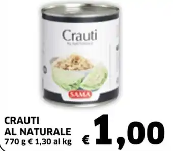 Crauti Al Naturale 770 g