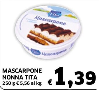 Ecu Discount Nonna Tita Mascarpone 250 g offerta