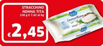 Ecu Discount Nonna Tita Stracchino 330 g offerta