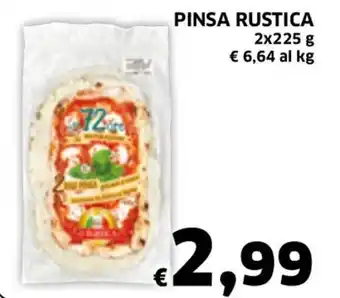 Ecu Discount Pinsa Rustica 2x225 g offerta