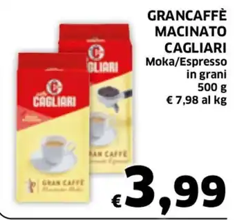 Ecu Discount Cagliari Gran Caffè Macinato 500 g offerta