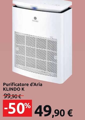 Carrefour Market Purificatore d'aria klindo k offerta