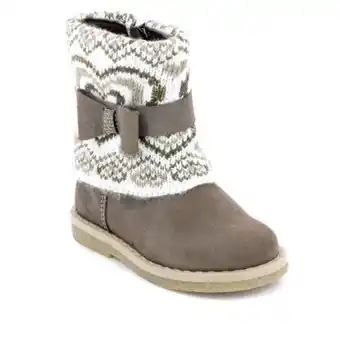 Scarpe&Scarpe Stivaletti bambina con zip e risvolto in lana. offerta