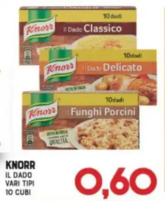 Gran Risparmio Knorr Il Dado 10 Cubi offerta