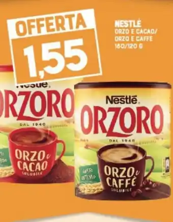 Gran Risparmio Nestlé Orzo e cacao/orzo e caffè 180/120 g offerta