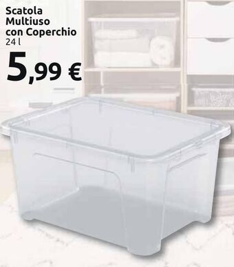 Carrefour Market Scatola multiuso con coperchio offerta