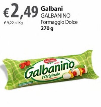Extra Supermercati Galbani Galbanino 270 g offerta