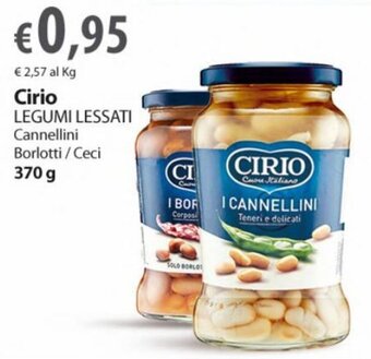 Extra Supermercati Cirio Legumi Lessati 370 g offerta