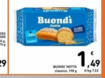 Spazio Conad Buondi motta classico 198 g offerta