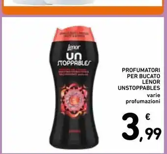 Spazio Conad Profumatori per bucato lenor unstoppables offerta