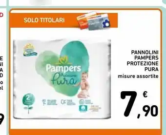 Spazio Conad Pannolini pampers protezione pura offerta