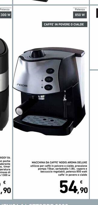 Spazio Conad Macchina da caffè nodis aroma deluxe offerta