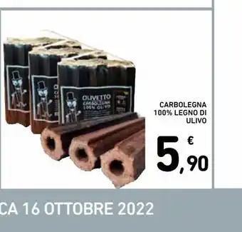 Carbonlegna 100 % legno di olivo