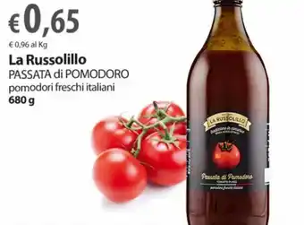 Extra Supermercati La Russolillo Passata di pomodoro 680 g offerta