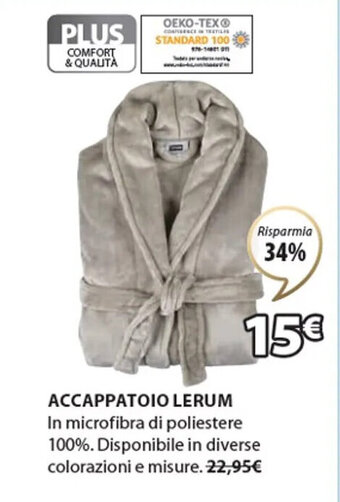 JYSK Accappatoio lerum offerta